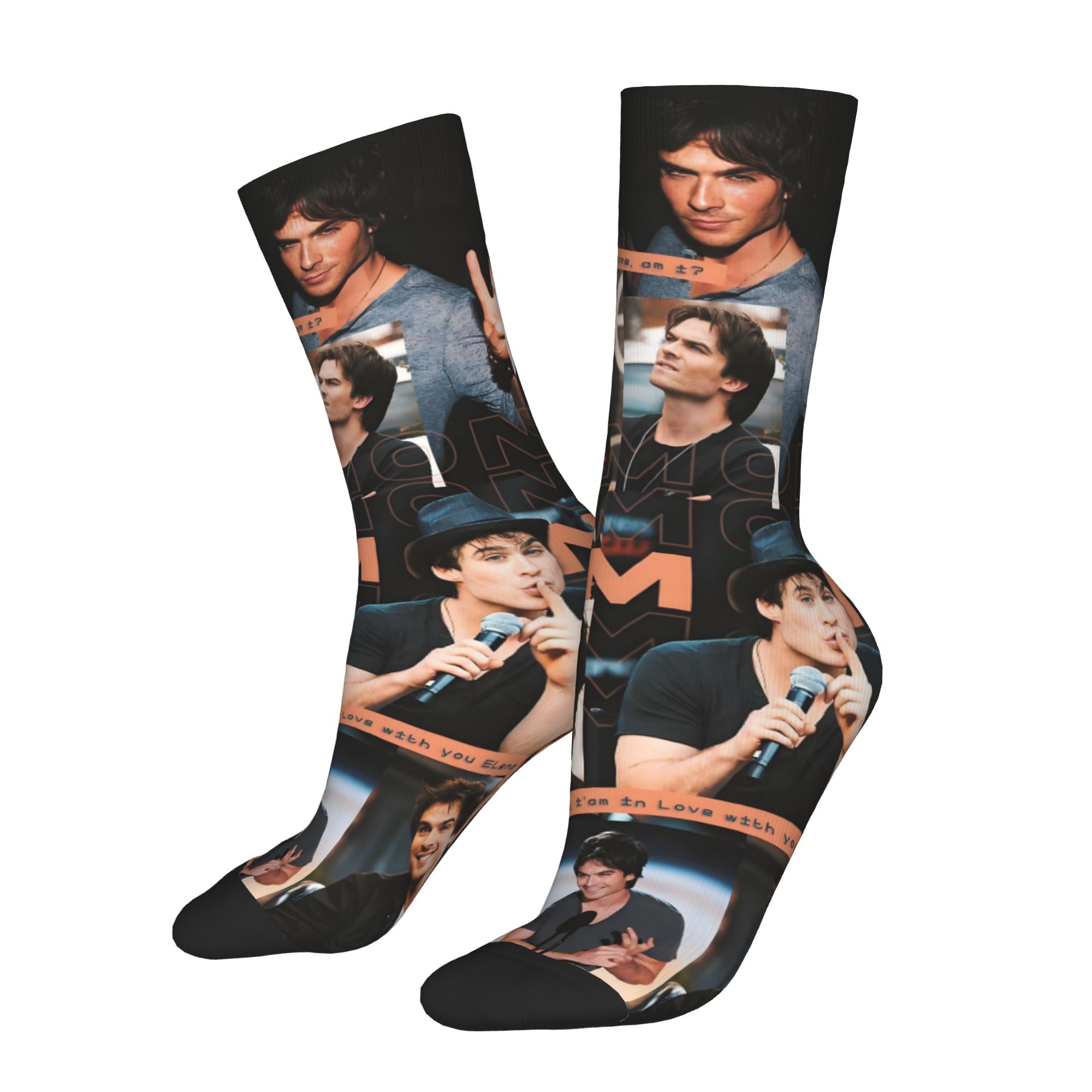 Носки с принтом «Дневники вамп – обзор и цена Dress Sock Men
